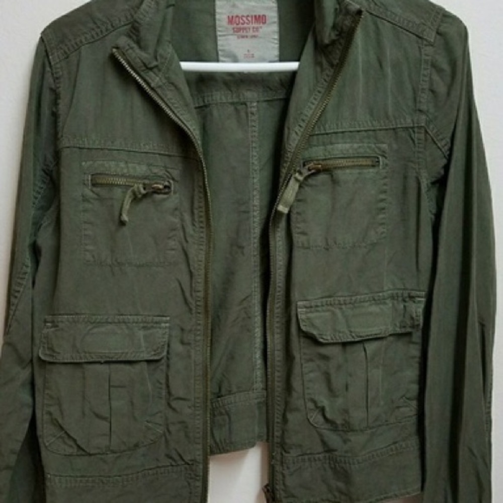 Military Style Lightweight Mini Jacket